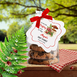 Eine Niedliche kleine Ladybug ist auf dem Weg zur Geschenkanhänger