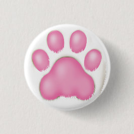 eine niedliche Kuh Button