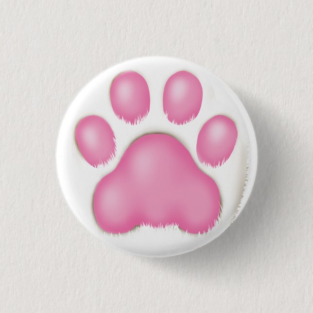 eine niedliche Kuh Button (Vorderseite)