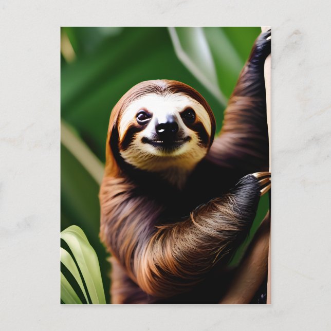 Eine Niedliche Lächelei Postkarte (Vorderseite)