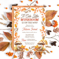 Eine Niedliche Mini-Mushroom-Babydusche