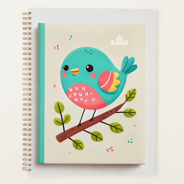 eine niedliche Note für Vogeldesign Planer (Vorderseite)