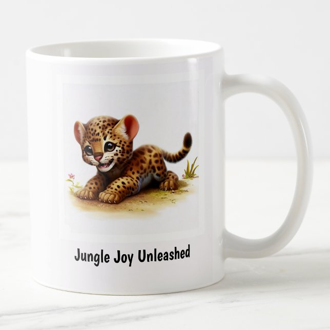 Eine Niedliche Ozelot-Coffee-Tasse in 3D Kaffeetasse (Von Creator hochgeladen)