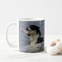 Eine niedliche Tasse für Hundeliebhaber