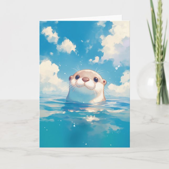 Eine Niedliche Wasserwelt der Welt Karte (Vorderseite)