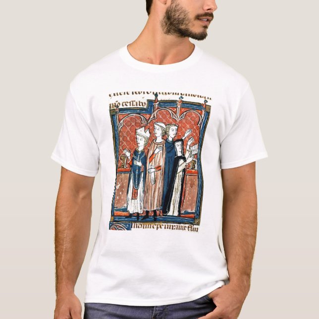 Eine Nonne, die ihr Versprechen und Masse nimmt T-Shirt (Vorderseite)