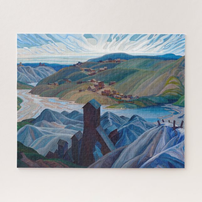 Eine nördliche Silbermine | Franklin Carmichael | Puzzle (Horizontal)