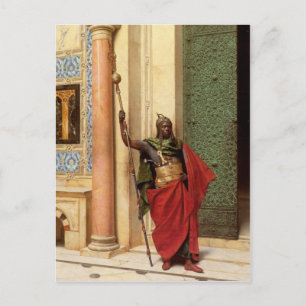 Eine nubische Garde-Postkarte Postkarte