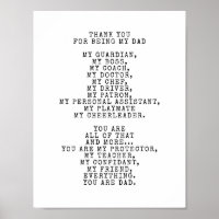 Eine Ode an den Vater | Dieses Gedicht personalisi