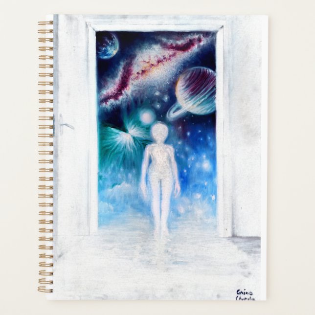 Eine offene Tür zum Universum Planer (Vorderseite)