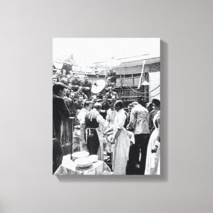 Eine Operation an Charing Querkrankenhaus Leinwanddruck