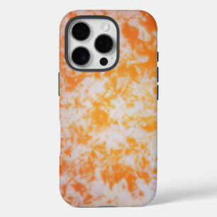 Eine orange Grunge Textur iPhone 16 Pro Hülle