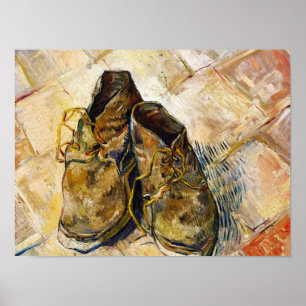 Eine Paar Schuhe-Vincent van Gogh-Kunstmalerei Poster