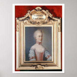 Eine Pagode, die von Joseph Constantine Stadler ( Poster