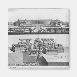 Eine Papiermühle Magnet