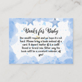 Eine Pause der Freude: Watercolor Baby Shower Begleitkarte