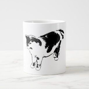 Eine Pause vor dem Pounce Jumbo-Tasse