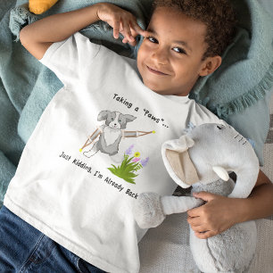 Eine "Paws"-Collie auf Krücken T-Shirt