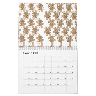 Eine perfekt symmetrische Spiegelung eines Berges Kalender