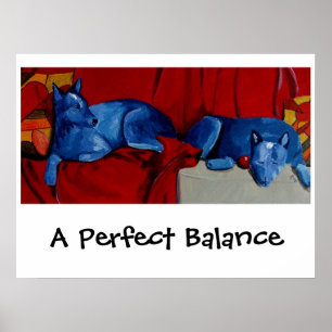 Eine perfekte Balance Poster