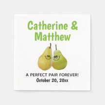 Eine perfekte Pair-Cartoon-Birnensonne