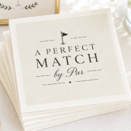Eine perfekte Partie von Par Wedding Serviette
