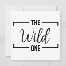 Eine personalisierte Männer, die lustige Namen nen Einladung