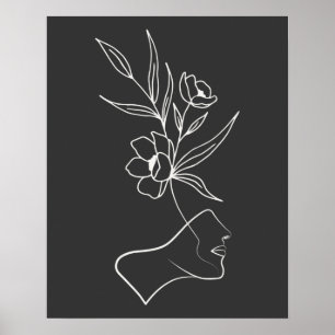 Eine Pflanze wachsen Poster