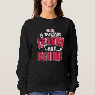 Eine Pflegelegende hat die Pflege von Nurs wieder Sweatshirt