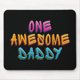 Eine Phantastische Daddy Graffiti-Typografie | Mau Mousepad