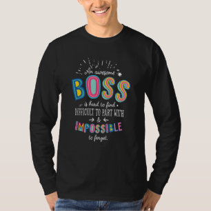 Eine Phantastische Vorstellung von Boss Niedlich M T-Shirt