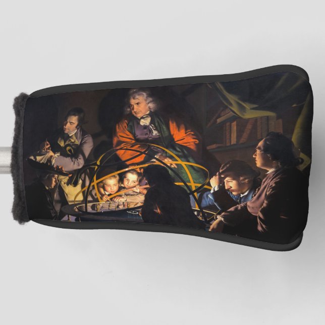 Eine Philosophin-Vorlesung über das Sonnensystem d Golf Headcover (Vorderseite)