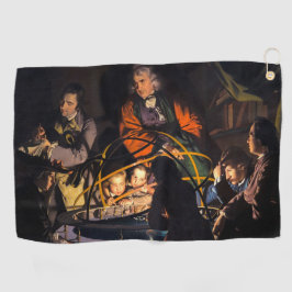 Eine Philosophin-Vorlesung über das Sonnensystem d Golfhandtuch