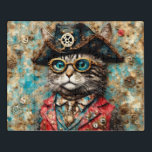 Eine Piratenkatze Puzzle<br><div class="desc">Eine Piratenkatze, die von Angelandspot entworfen wurde</div>