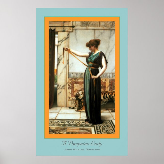 Eine pompesische Lady Poster (Vorne)