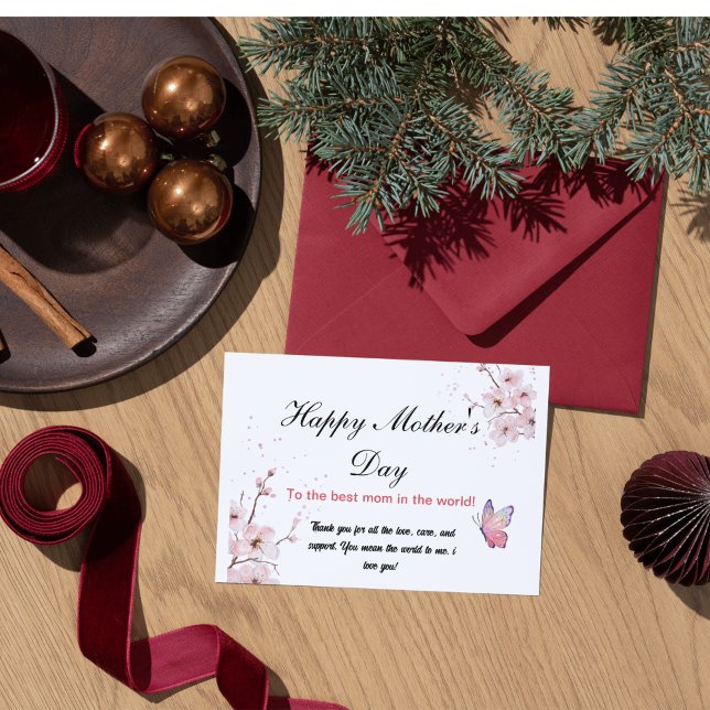 Eine Posterkarte für die Mutter des Herzens Postkarte (Von Creator hochgeladen)