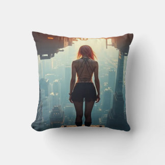 Eine Postkarte aus der Zukunft Kissen