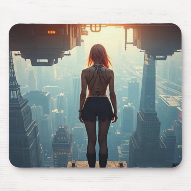 Eine Postkarte aus der Zukunft Mousepad (Vorne)