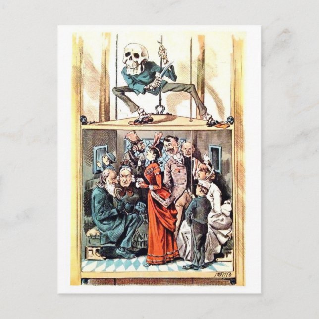 Eine Postkarte für die Todesfalle (Vorderseite)