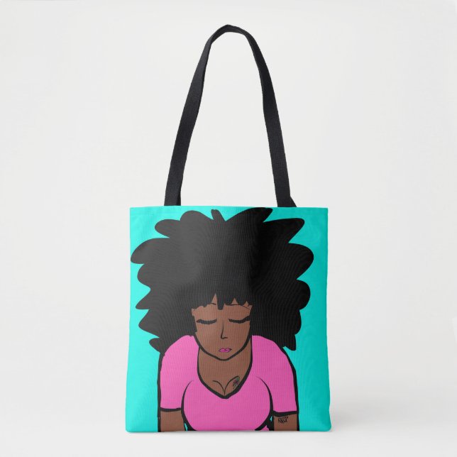 Eine Prayerful Mind Canvas Bag (Vorderseite)