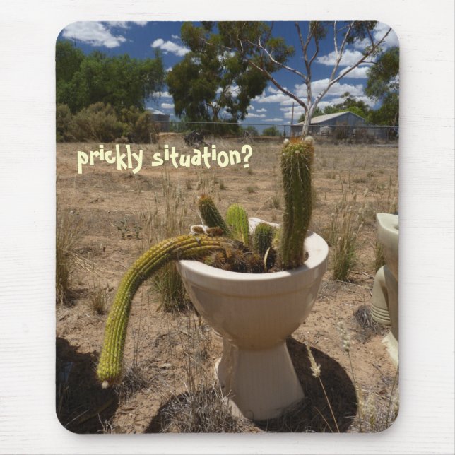 eine prickelnde Situation? Mousepad (Vorne)