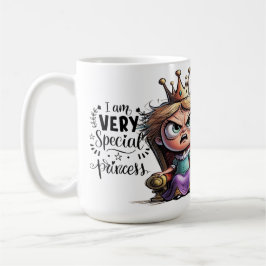 Eine Prinzessin, die leuchten kann! Kaffeetasse