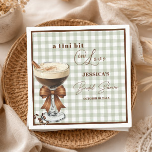 Eine Prise Liebe Espresso Martini Junggesellinnena Serviette