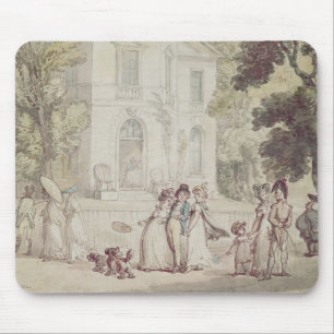 Eine Promenade Sonntag Nachmittag Mousepad