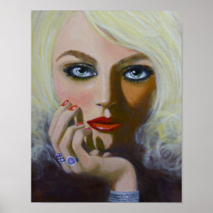 EINE PROVOKATIVE LADY, POSTER