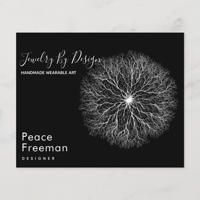 Eine Quelle | Tree of Life Design Flyer (Hinten)