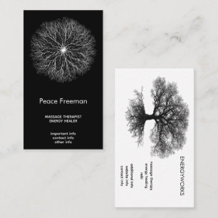 Eine Quelle   Tree of Life Design Visitenkarte