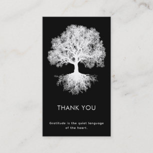 Eine Quelle Tree of Life Design Visitenkarte