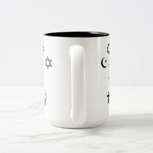 Eine Quelle Zweifarbige Tasse