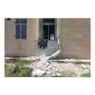 Eine raketengetriebene Granate Fotodruck